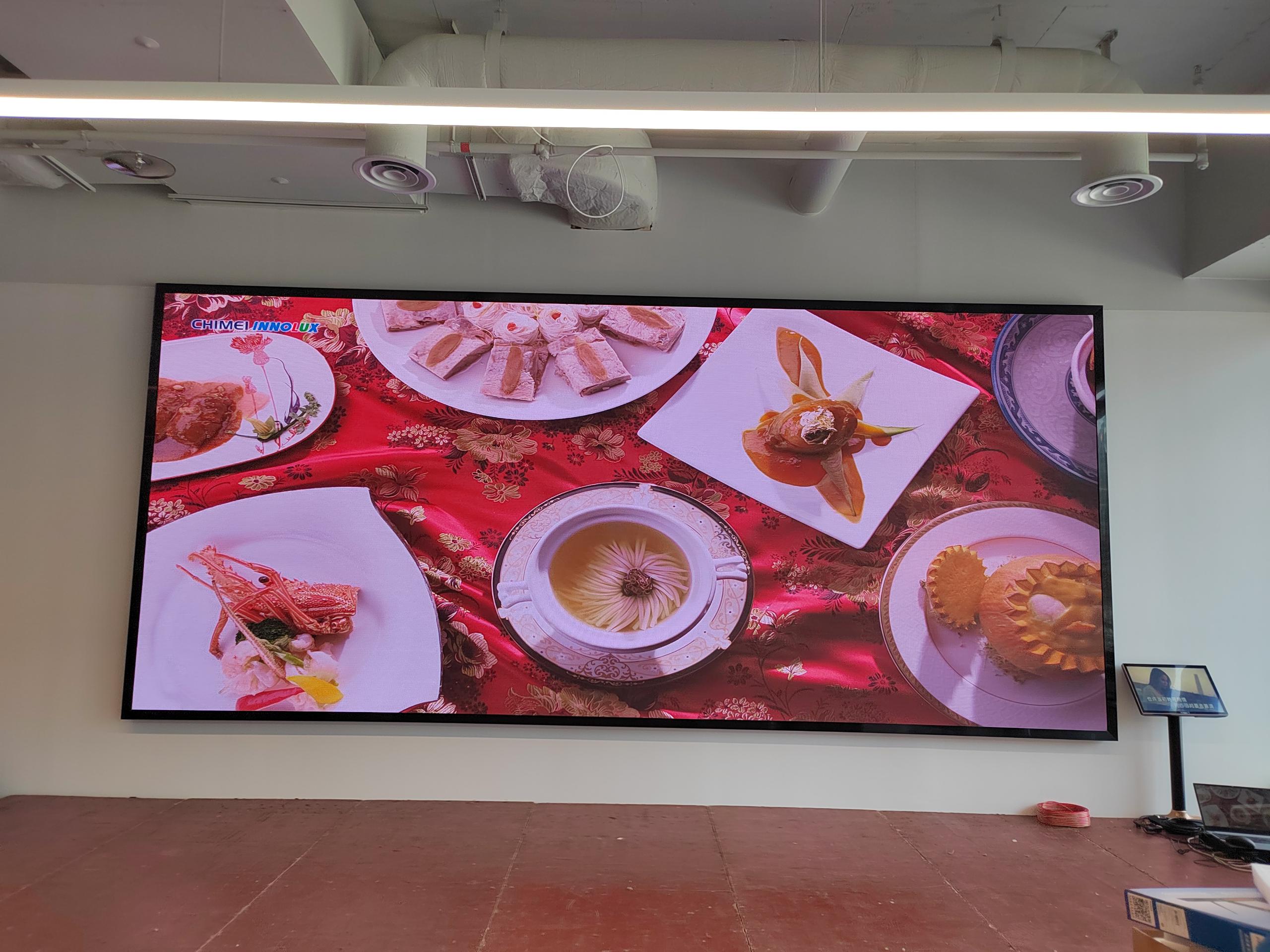 深圳南山展會展廳LED顯示屏P2.5高清顯示！